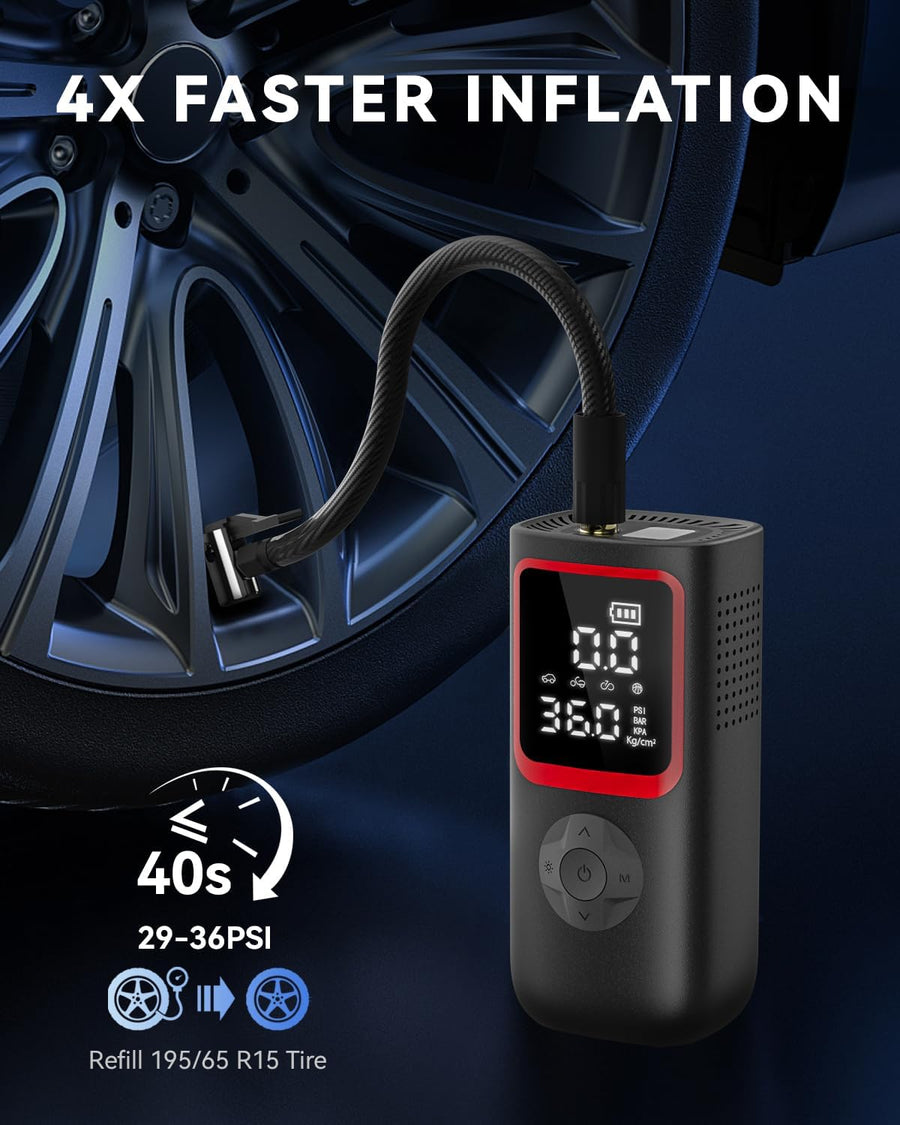 Inflador de Neumáticos Compresor de Aire Portátil - Inflador de Neu...