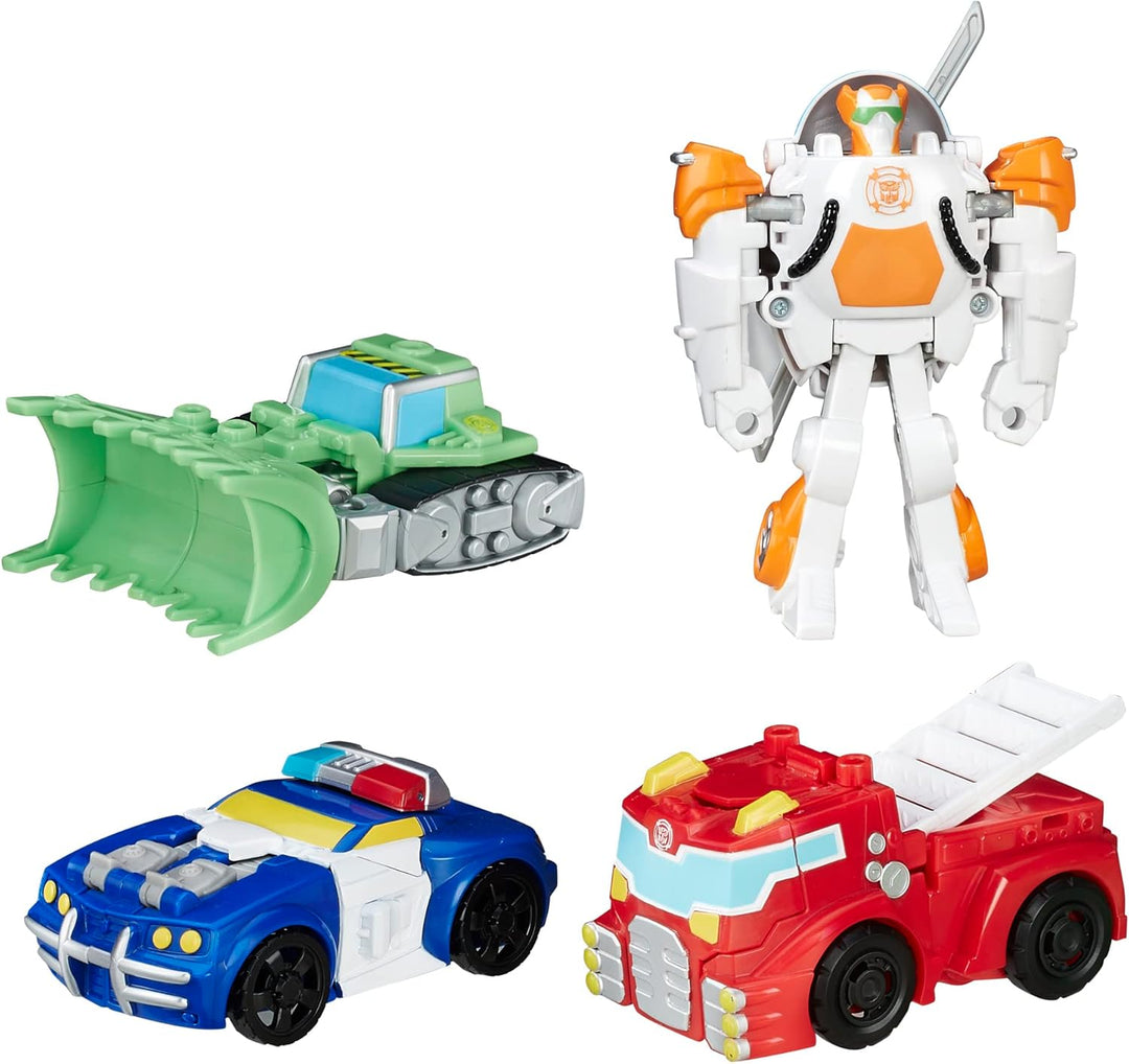 Transformers Rescue Bots Griffin Rock Team Figuras de acción (exclu...