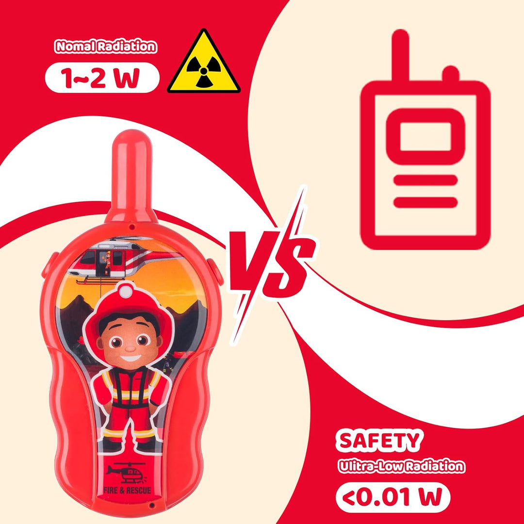 LAEbuild Walkie Talkies para niños - Juguetes de Walkie Talkie Rega...