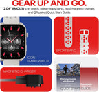 Reloj inteligente Reebok Icon con pantalla AMOLED de 2.04 pulgadas, GPS