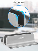 JARLINK Soporte vertical para portátil 2 en 1, base de escritorio d...