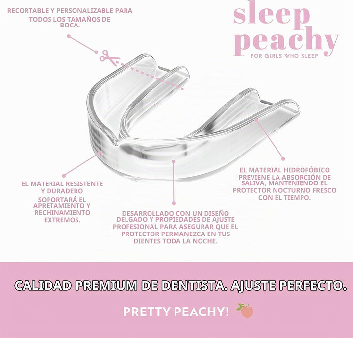 Sleep Peachy - Protector de noche para mujer, paquete de 2 protecto...