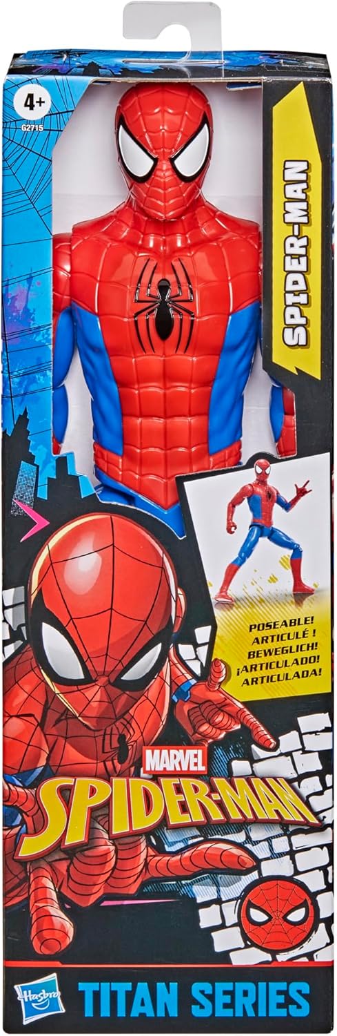 Marvel Spider-Man Titan Series Figura de acción juguetes