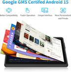NEWISION Tablet de 7 pulgadas con funda, tabletas Android 15 de cin...