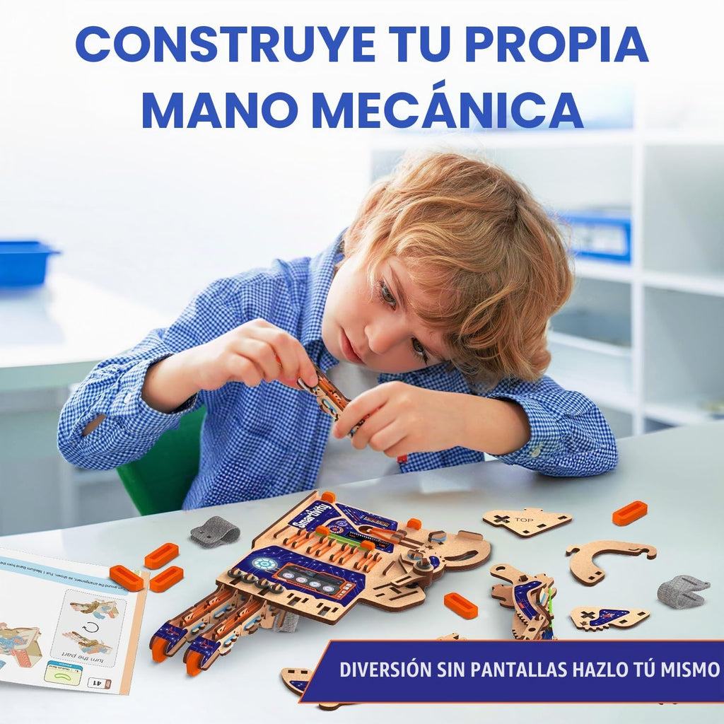 Smartivity Juguete mecánico robótico STEM de mano para niños de 8 a 14 años