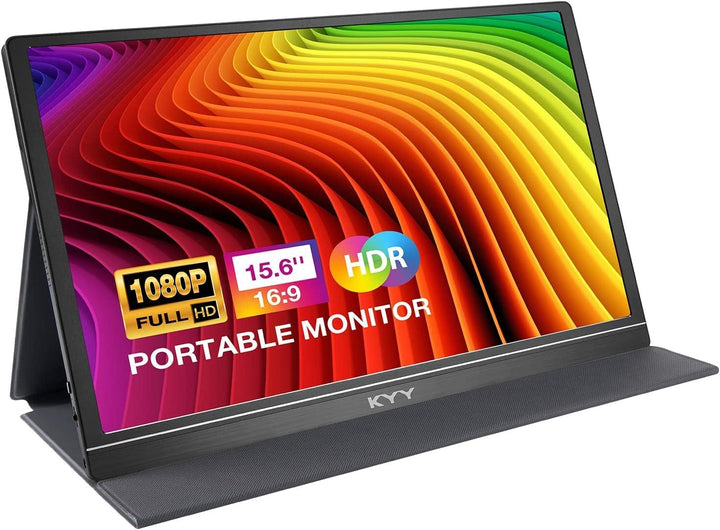 KYY Monitor Portátil 15.6' FHD 1080P Monitor Portátil para Lapt...