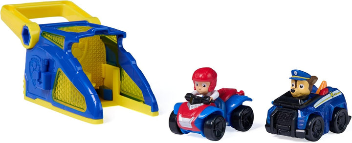 PAW Patrol Chase Pup Squad Launchers con vehículo Ryder