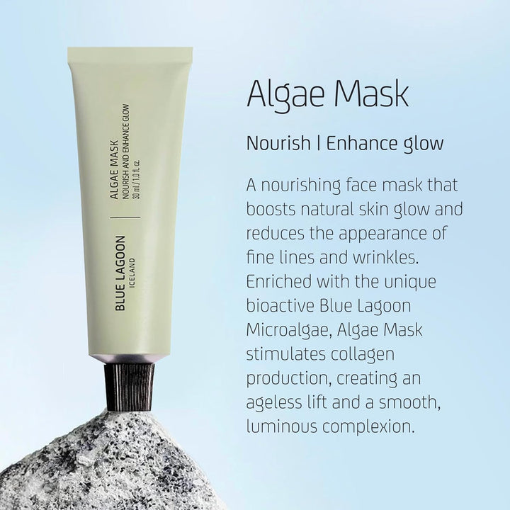 Blue Lagoon Skin Science - Mascarilla facial nutritiva de algas par...