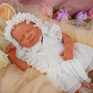 YaLuoQian Muñeca de bebé Reborn de silicona completa, niña recién n...