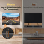 ELIVED Soporte de barra de sonido debajo o por encima del televisor