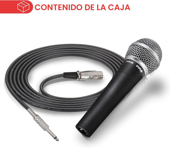 Pyle-Pro incluye cable XLR de 15 pies a conexión de audio de 1\/4 p...