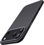 JETech Funda delgada de fibra de aramida para iPhone 18 Pro/17 Pro