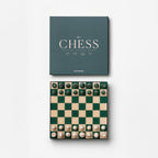 Set de Ajedrez Classic Green de Printworks - Piezas de Madera y Tablero de Acrílico