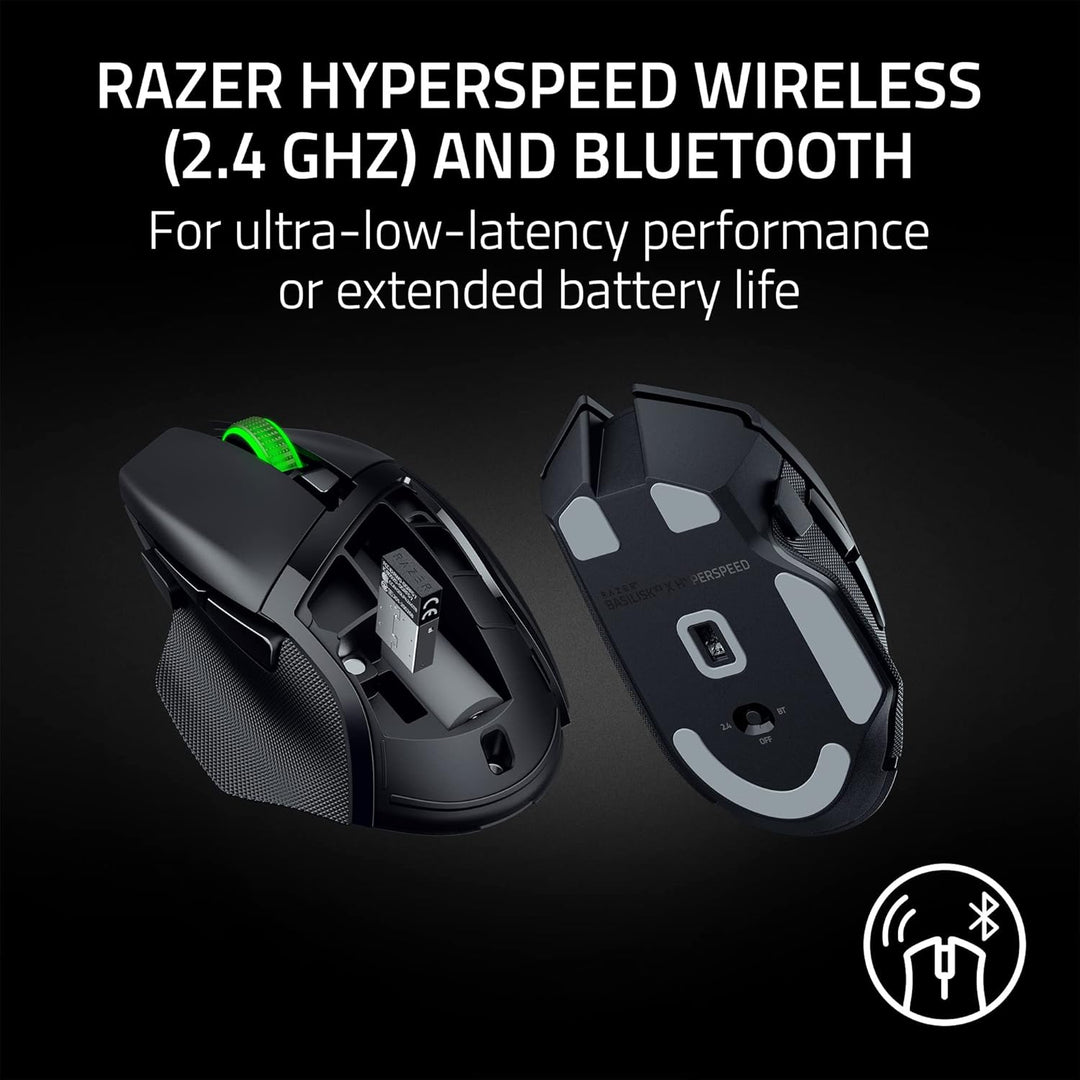 Razer Basilisk V3 X HyperSpeed Ratón inalámbrico