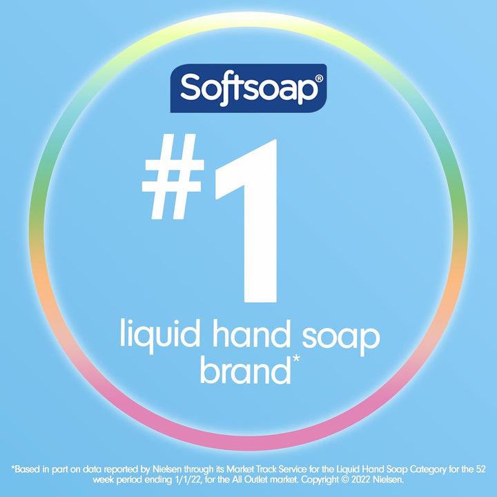 Softsoap Recambio de jabón líquido antibacteriano para manos, refre...