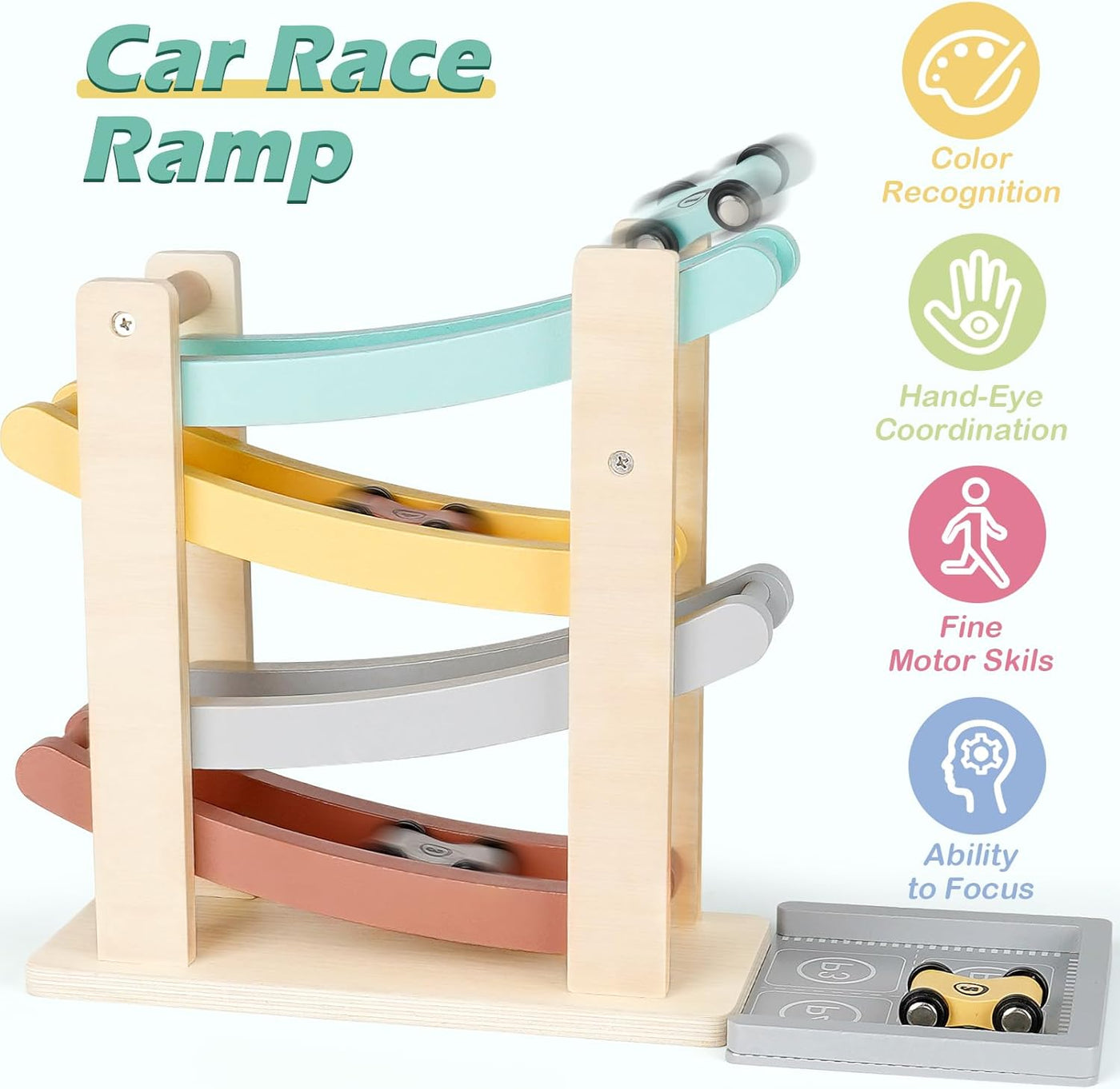 Juguetes de rampa de coche para niños de un año regalos de