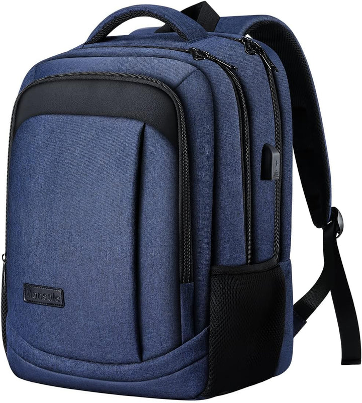 Monsdle Mochila de Viaje para Laptop Antirrobo con Puerto de Carga...