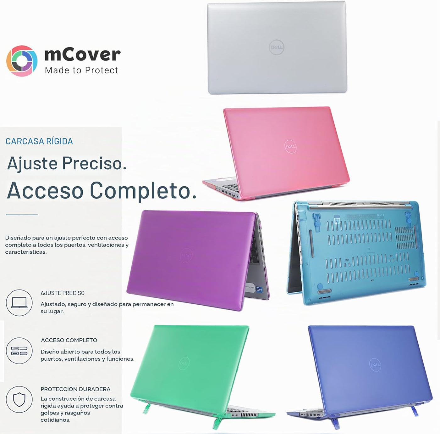 mCover Funda Compatible para 2021～2025 15" Dell Precision 3560\...