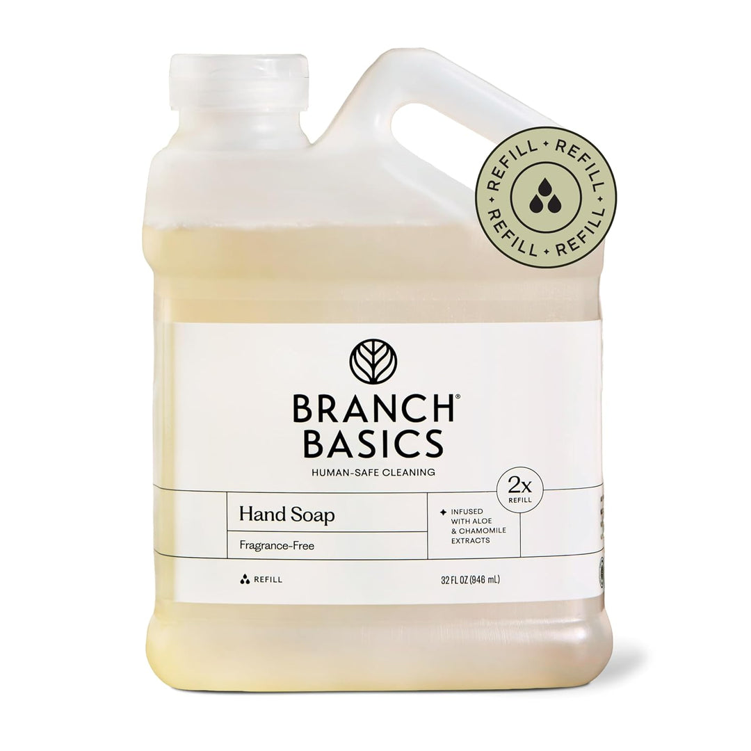 Branch Basics Recambio de jabón de manos en gel, 32 onzas, sin frag...
