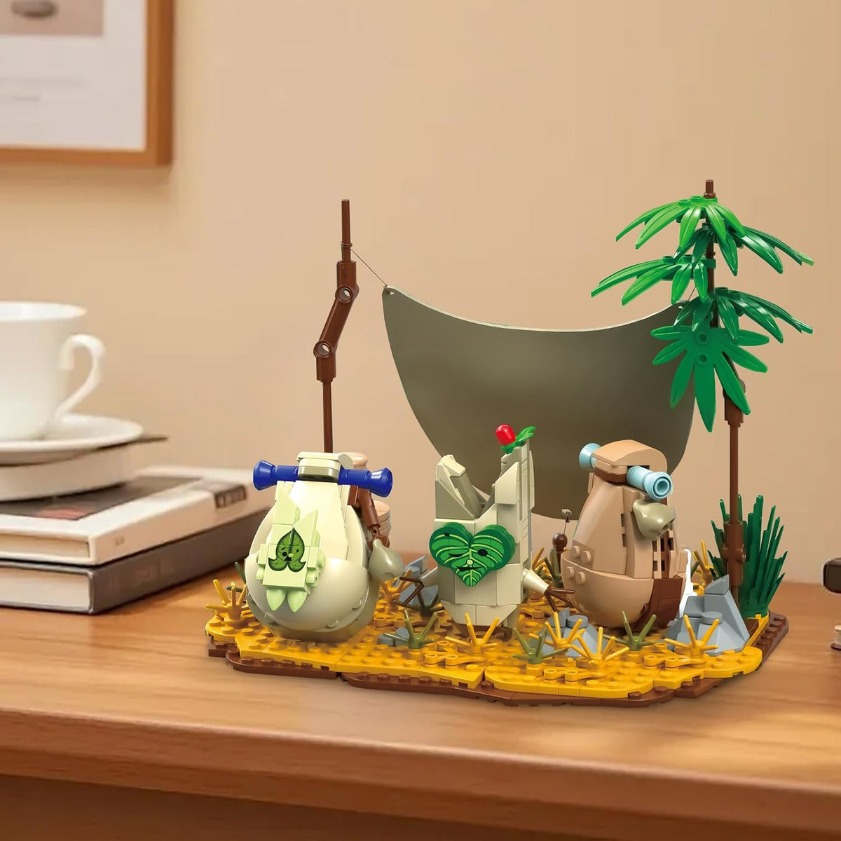 Koroks - Juego de construcción compatible con LEGO para adultos, Set de rescate del compañero espíritu del bosque de Link para fanáticos de BOTW, grandes juguetes de regalo para fanáticos y adultos