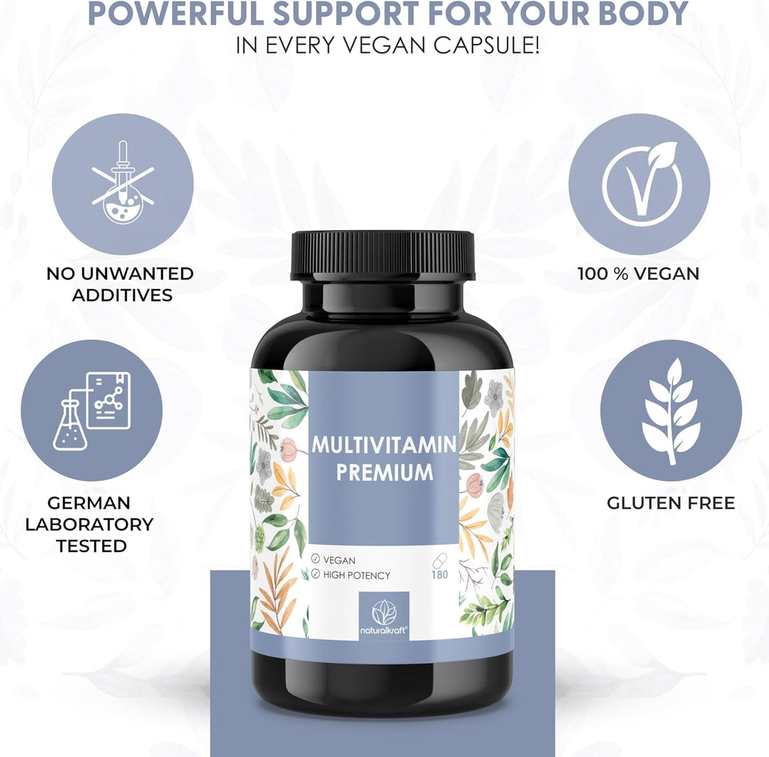 Multivitamínico premium \u2013 Complejo A \u2013 Z de alta dosis |...