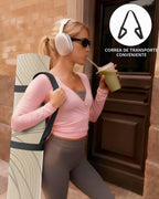 Esterilla de yoga grande (75.5 x 47.6 x 0.4 pulgadas) extra ancha y gruesa de 0.394 in