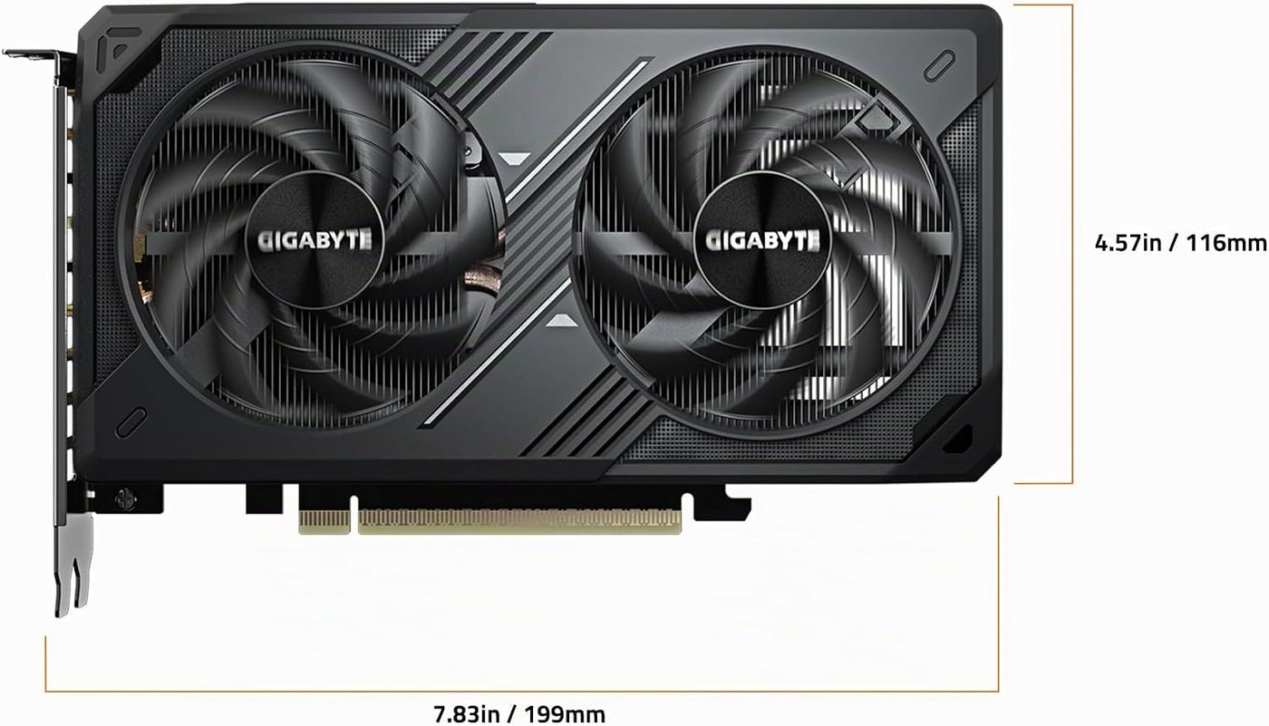 Tarjeta gráfica GIGABYTE GeForce RTX 5060 WINDFORCE MAX OC 8G, 8GB...