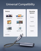 Anker Adaptador USB-C a DisplayPort, espejo o extensión de hasta 4K @60Hz Adaptador