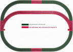 Lionel FasTrack - Paquete de accesorios complementarios para curva de paso exterior de vía de tren eléctrica, color negro