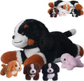Peluche de perro de montaña de Berna, 5 en 1, regalo para niños