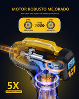 KeenPower Compresor de aire portátil para inflador de neumáticos, 2...