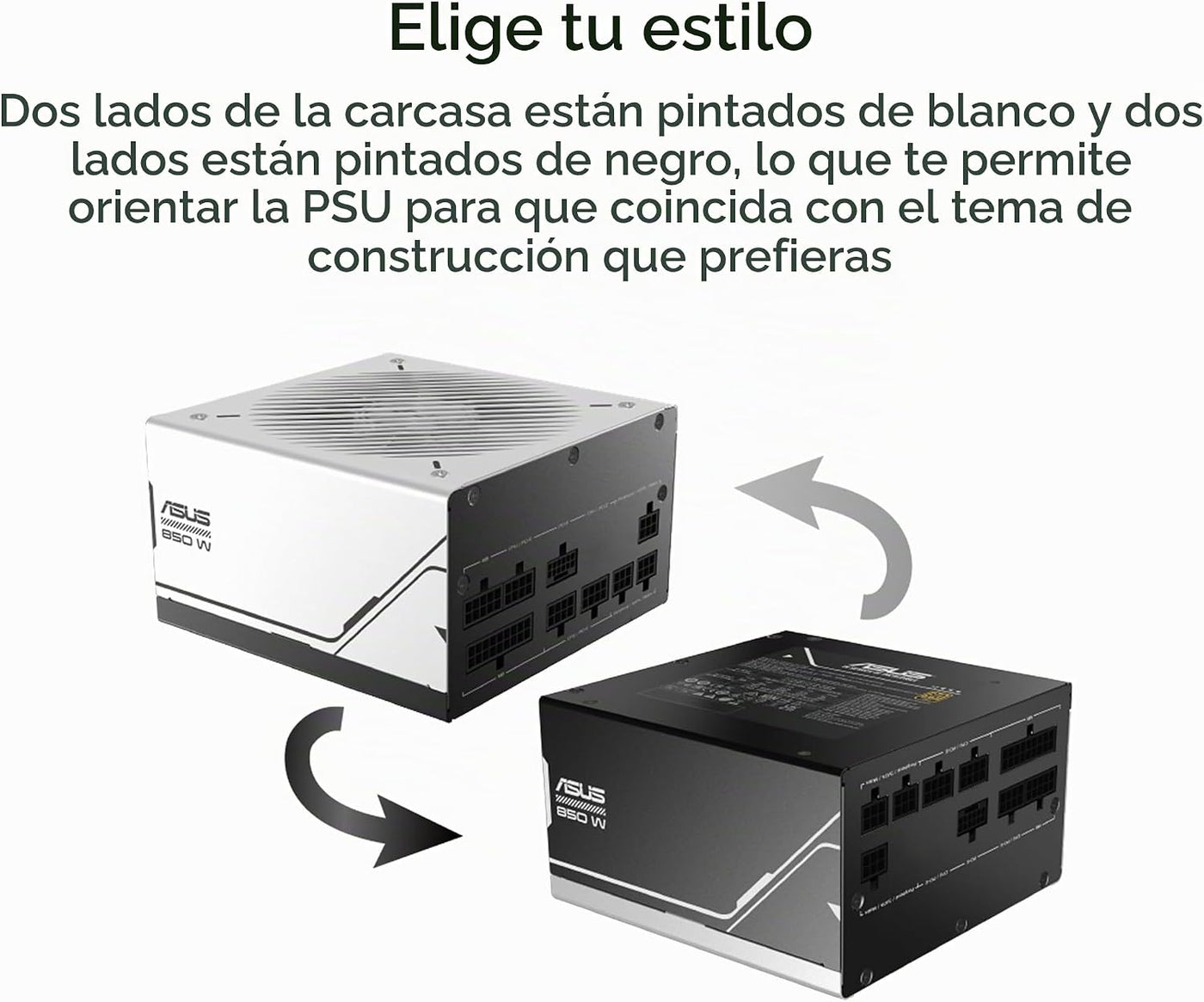 ASUS Prime 850W Gold (850 vatios, compatible con ATX 3.0, fuente de...