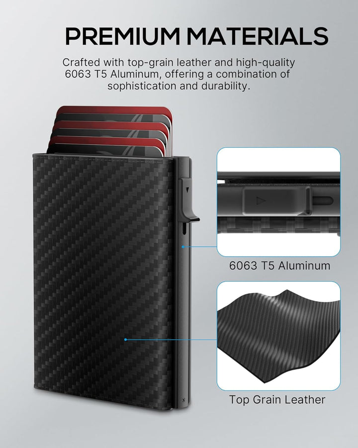 ROYAL KIT Tarjetero para hombre \u2013 Cartera inteligente para hom...