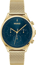 HUGO #Smash Multi Watch para hombre, caja de acero inoxidable, movimiento multifunción, diseño elegante y divertido, precisión de cuarzo, uso diario atrevido, regalo para él