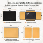 Tablero de rompecabezas de 1500 piezas, tablero de rompecabezas portátil, tablero de rompecabezas de 25 x 35.43 pulgadas, organizador de rompecabezas con bandejas de clasificación y tablero