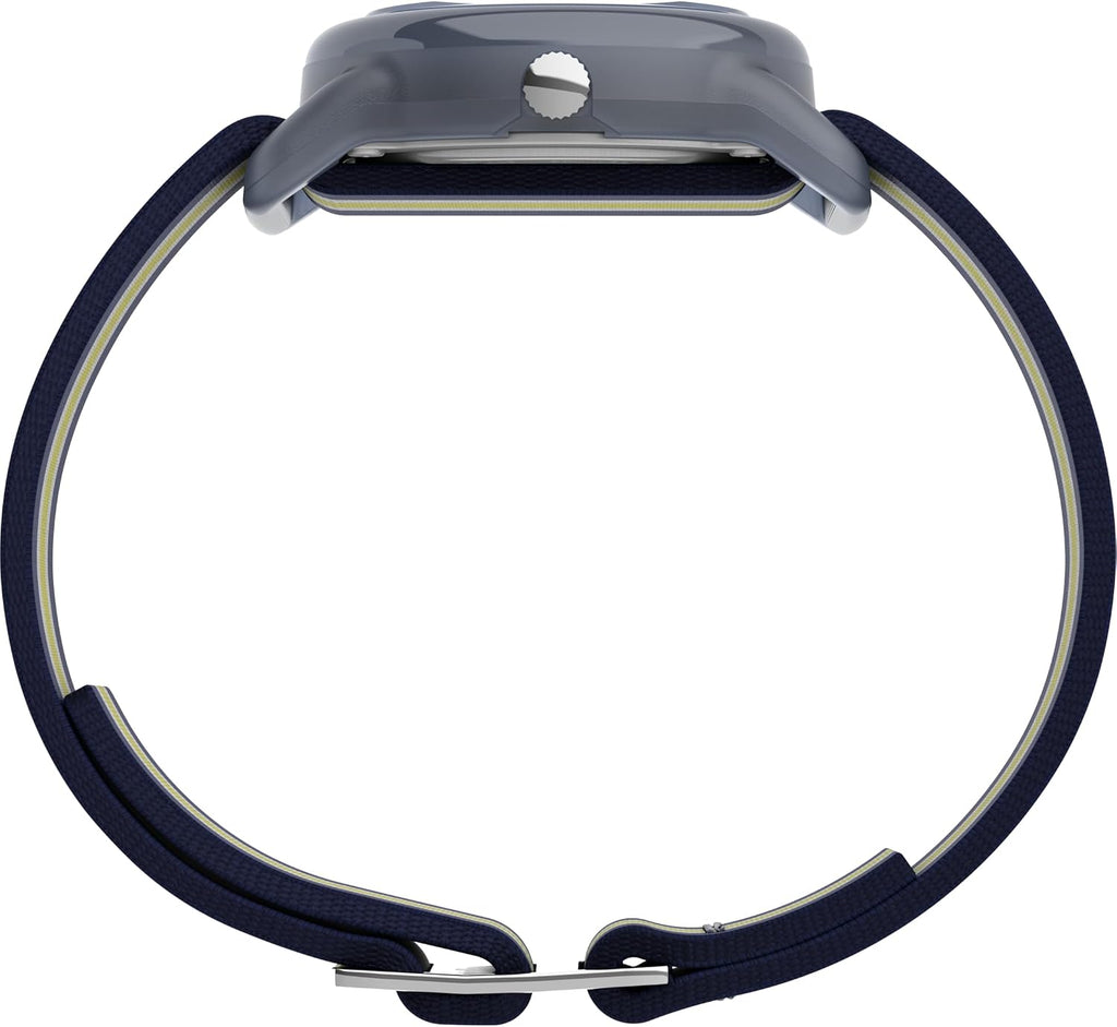 Timex - Reloj para niños con correa elástica, diseño de lagartos multicolor