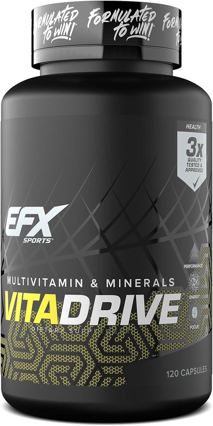 EFX Sports Vita Drive | Multivitamínico formulado para atletas | Co...