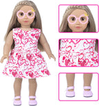 Ropa y Accesorios de Muñeca BDDOLL y Artículos Escolares Set, Paquete de 25
