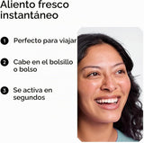 Listerine Cool Mint Pocketmist, espray de cuidado bucal para un ali...