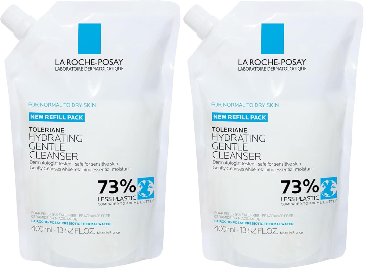 La Roche-Posay Toleriane - Limpiador facial suave e hidratante, lim...