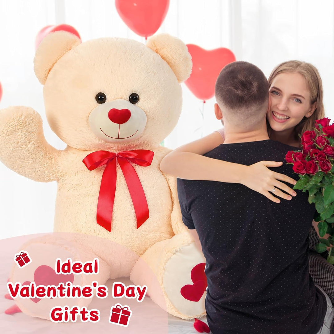 Tezituor Oso de Peluche Gigante Animal de Peluche 4 pies - Oso de P...