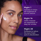 Olay Crema de noche de retinol para mujer, MAX, antienvejecimiento,...