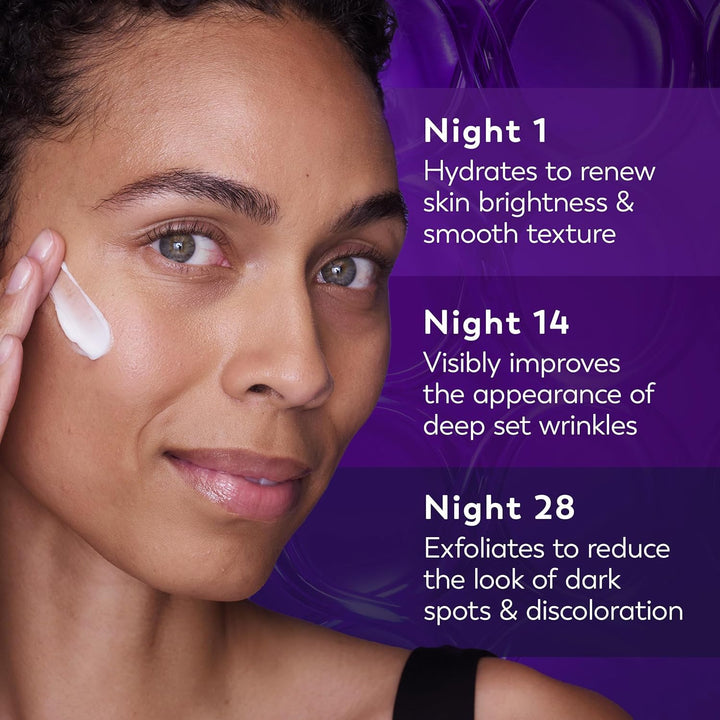 Olay Crema de noche de retinol para mujer, MAX, antienvejecimiento,...
