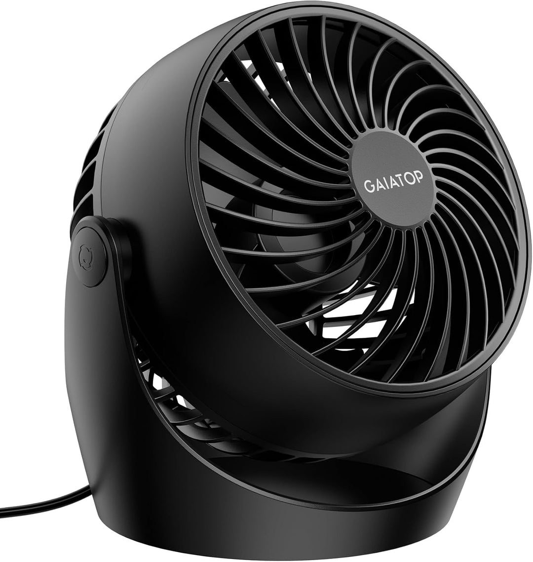 Gaiatop - Ventilador de escritorio, ventiladores eléctricos portáti...