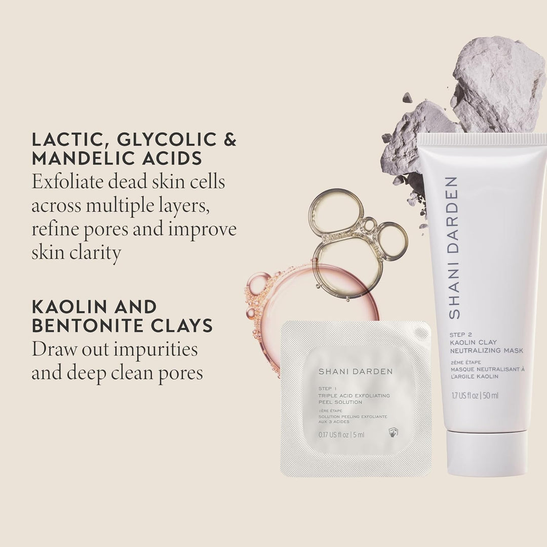 SHANI DARDEN SKIN CARE Exfoliante Triple Ácido, Exfoliante Facial d...