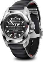 Victorinox I.N.O.X. Reloj automático de caucho negro con esfera negra 1.614 in - 242039