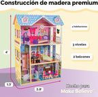 Lámpara Mi casa de muñecas con muebles, de KidKraft