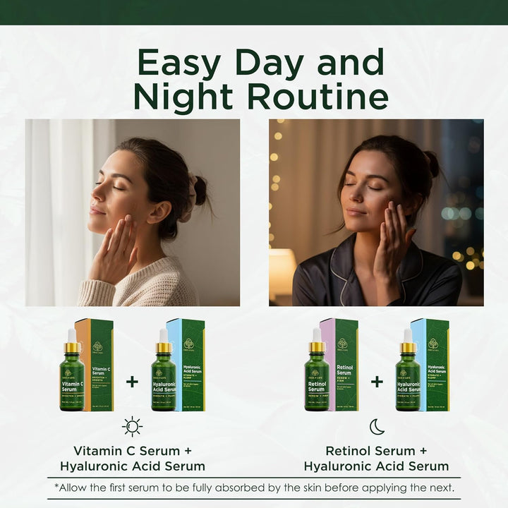 Tree of Life Beauty Set de cuidado de la piel facial, iluminador, r...