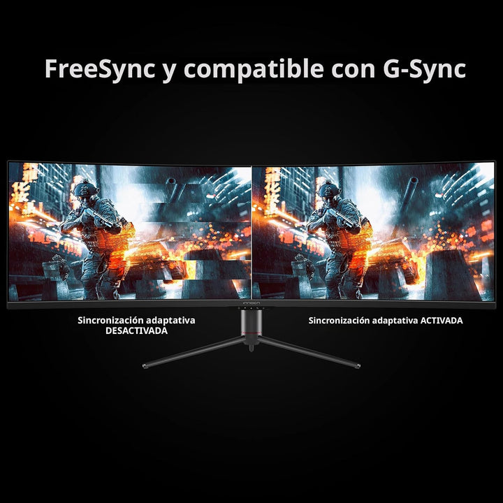 INNOCN Monitor curvo para juegos de 49" 144Hz Ultrawide 32:9 WD...