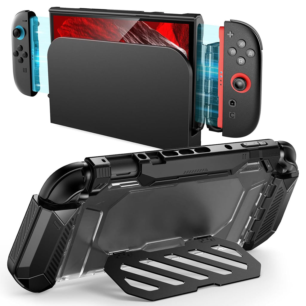 SUPCASE para Nintendo Switch 2 Protective Case, compatible con base con soporte de aluminio